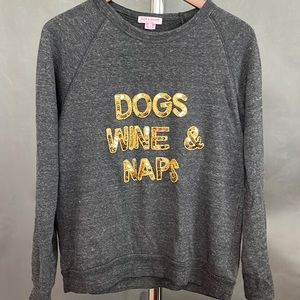 Bow and Drape Sweatshirt